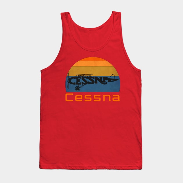 Cessna Logo Tank Top by BeeFest